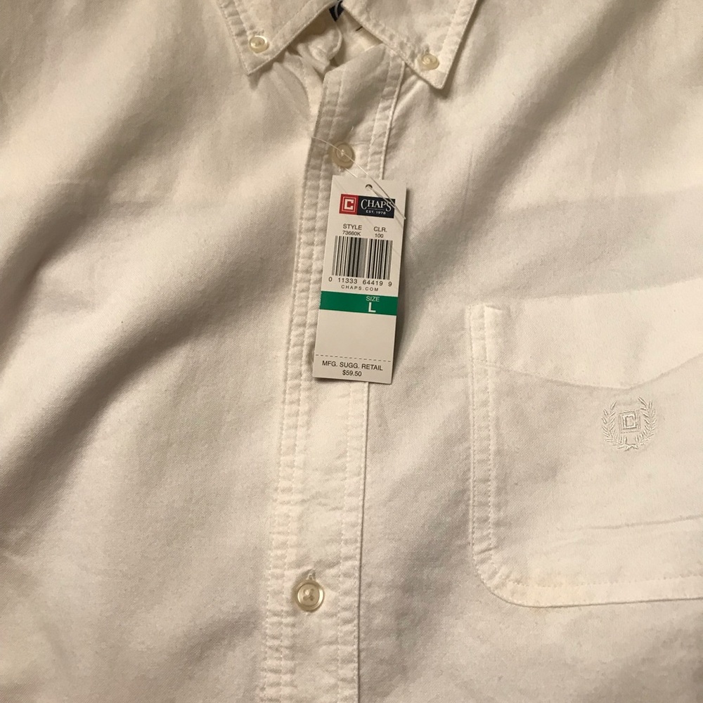 Men’s Chap’s Long Sleeve Button Down